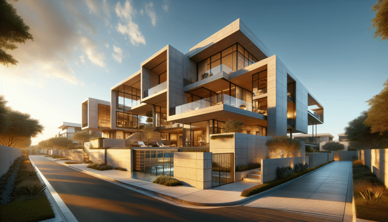 Fachada de casa de alto padrão em condomínio de São José do Rio Preto com arquitetura contemporânea e iluminação natural.